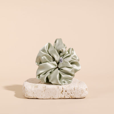 Silk Scrunchie Sage