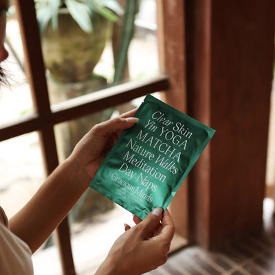 Gracious Minds Face Mask Matcha