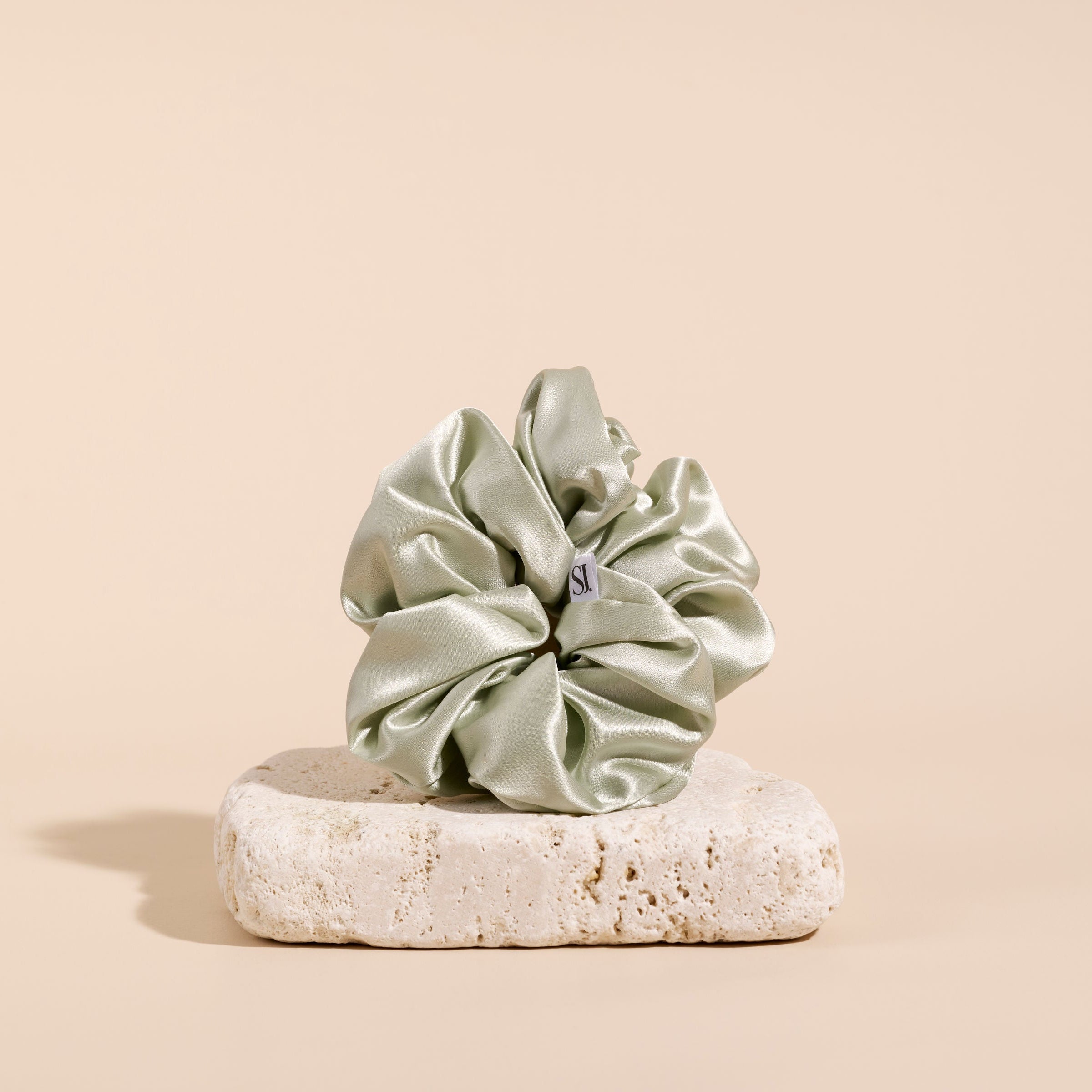 Silk Scrunchie Sage